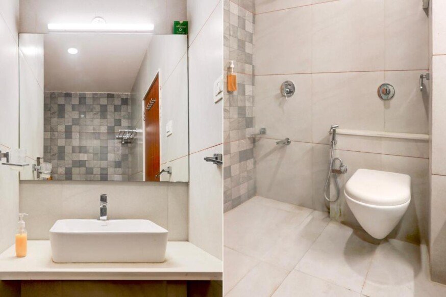 FabHotel Prime Simran bathroom