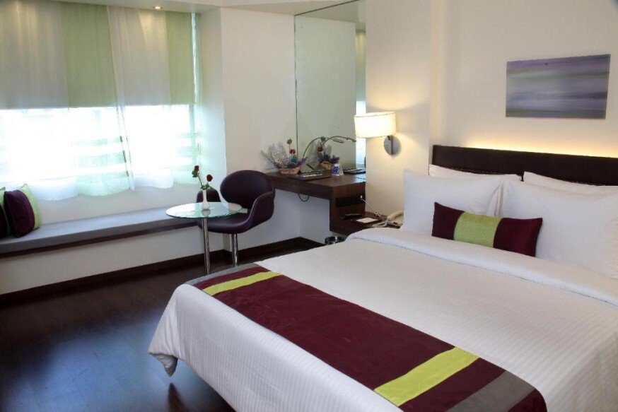 Marasa Sarovar Portico bedroom Rajkot