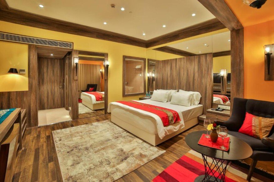 bedroom view Sayaji Rajkot