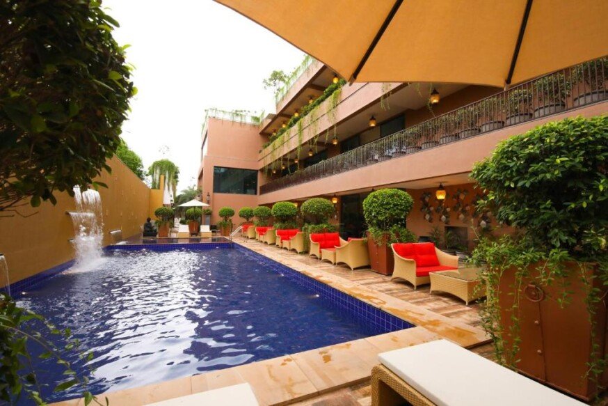 outdoor pool Sayaji Rajkot