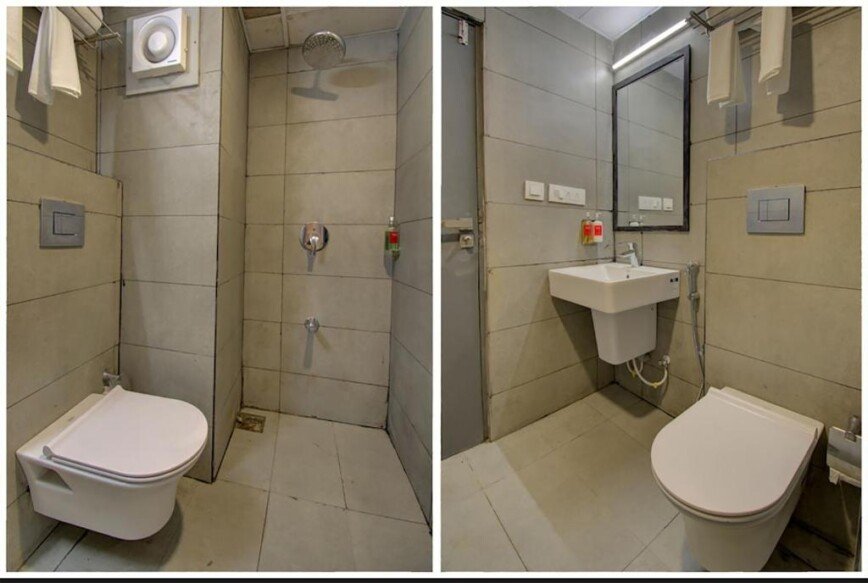 bathroom Shagun Hotel vadodara